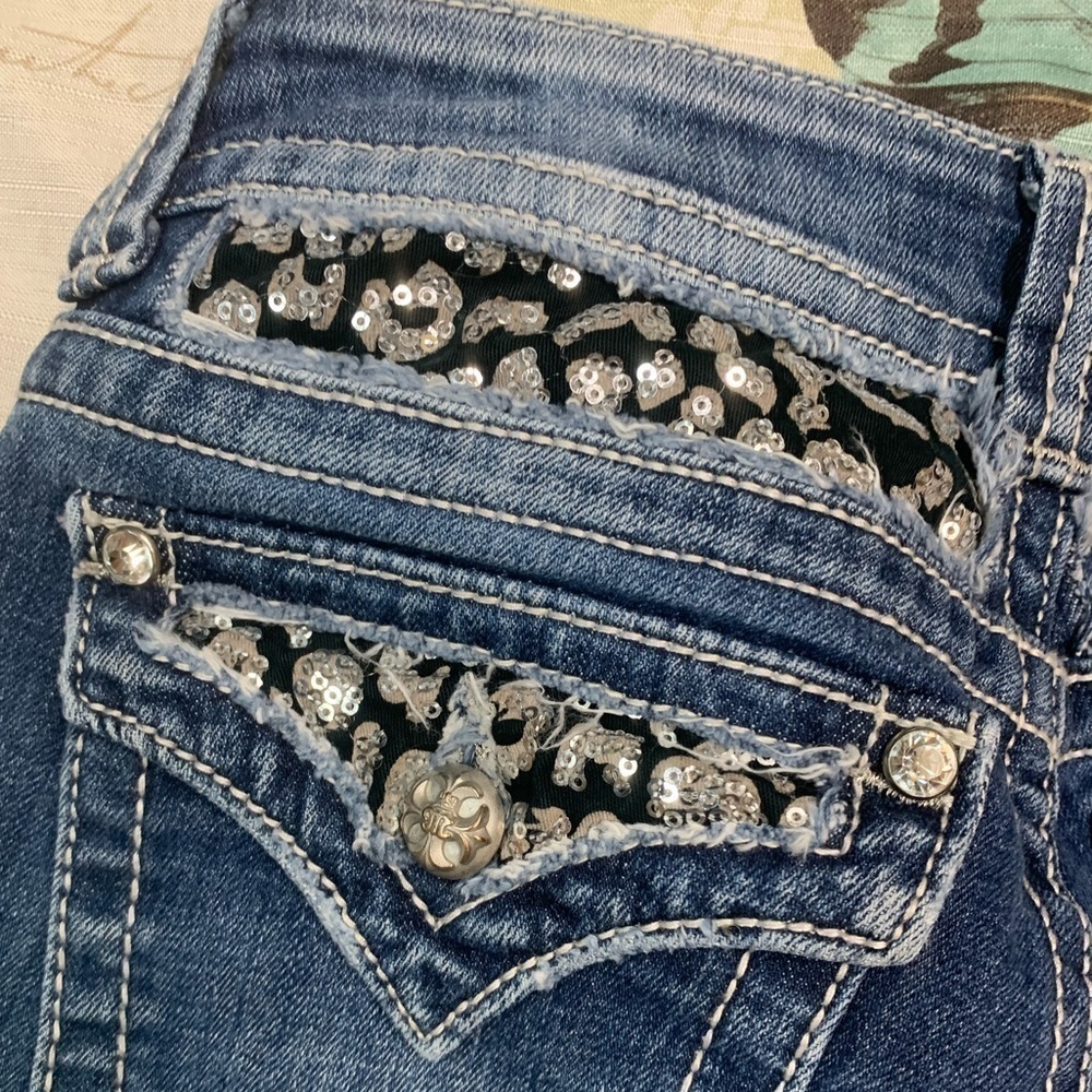Miss me easy denim Capri - Picture 6 of 11